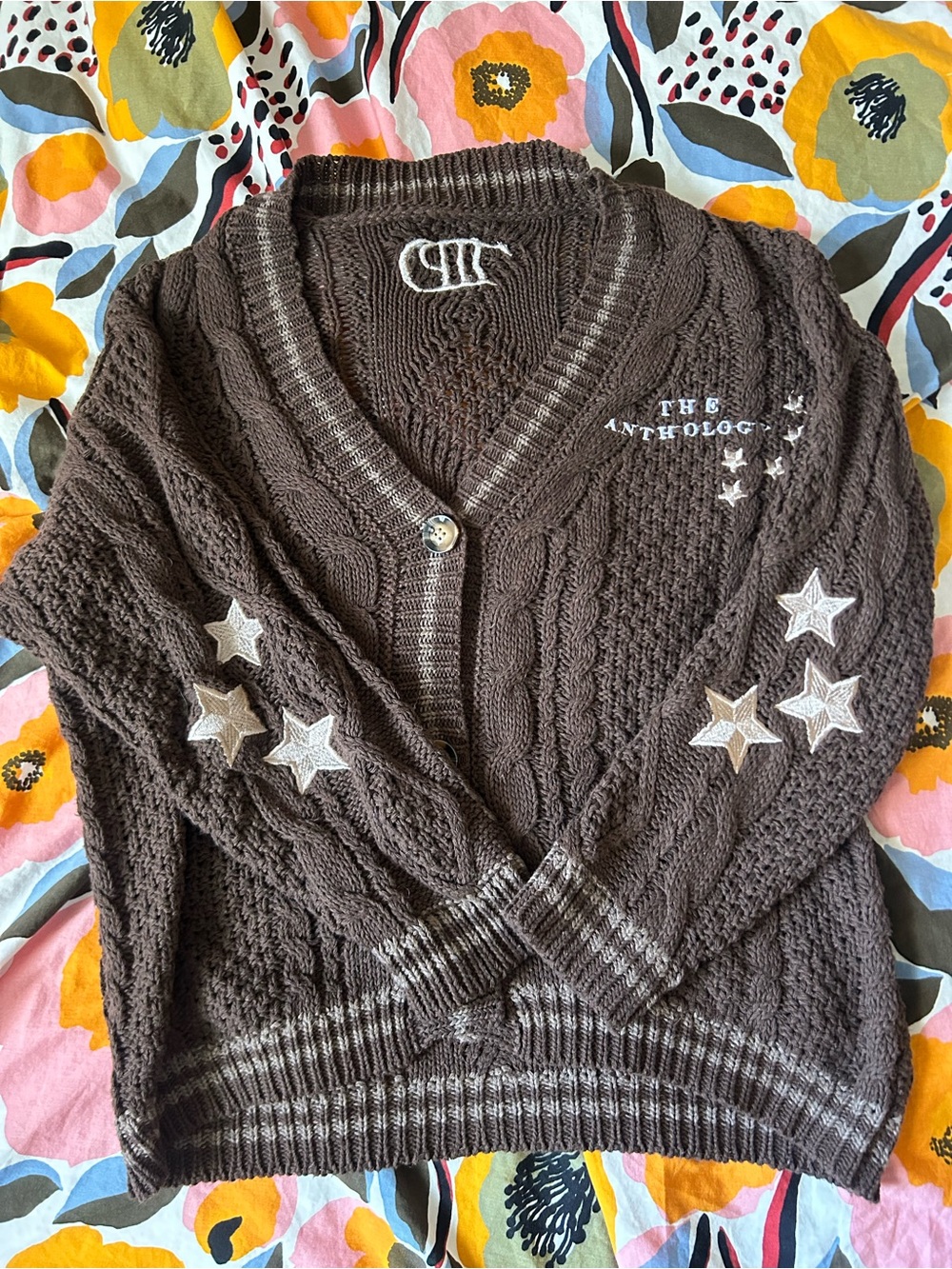 FAN MADE Taylor Swift Tortured Poets Department Anthology Cardigan